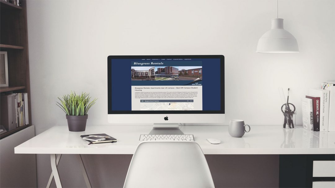 Bluegrass Rental Properties KY site Designer RB Design Studio