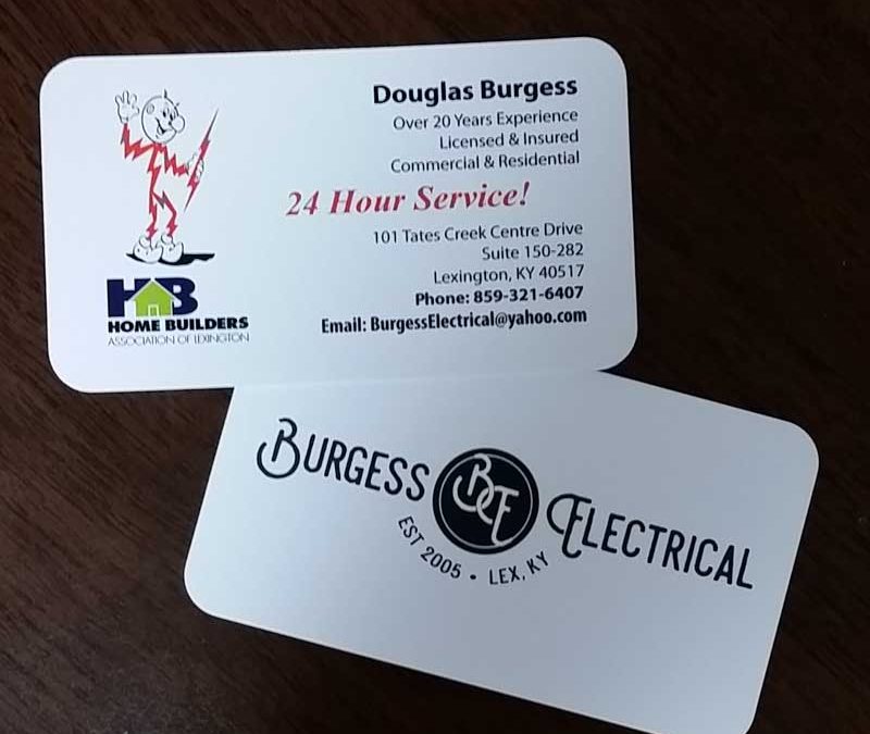 Doug Burgess Business Cards